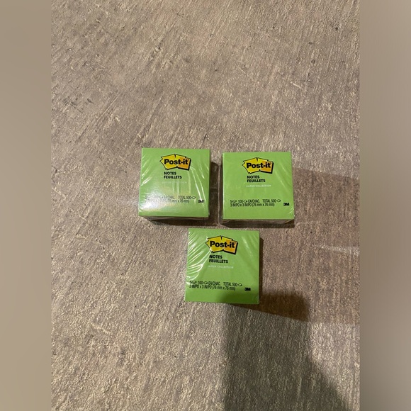 New - colorful post it notes 3 packages - Picture 4 of 5